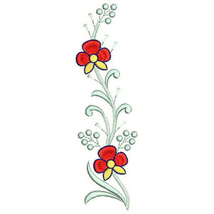 Applique Embroidery Designs Dresses 22769