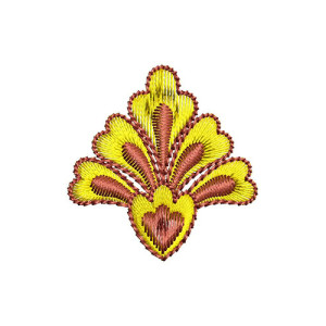 Jacket Applique Embroidery Design 22822