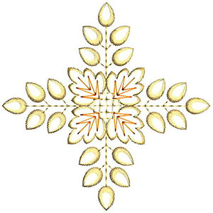 Indian Summer Patch Embroidery Design 22891