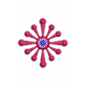 Fancy Patch Embroidery Design 22893