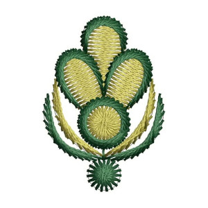 Flower Machine Embroidery Design 22956