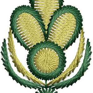 Flower Machine Embroidery Design 22956