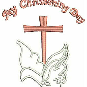 My Christening Day Embroidery Design 22998