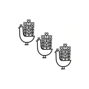 Sweet Bird Purse & Neck Embroidery Design 23020