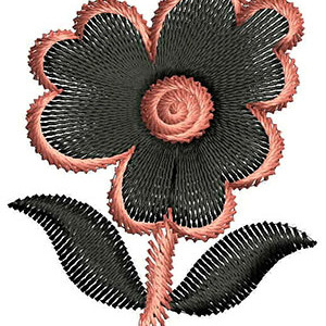 Flower Patch Embroidery Design 23183