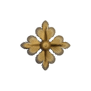 Four Leaf Patch Embroidery Design 23184