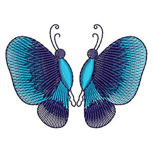 Butterfly Applique Embroidery Design 23221