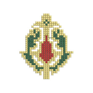 Nigerian Patch Embroidery Design 23316