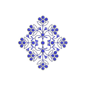 Simple Patch Work Embroidery Design 23429