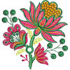 Lotus Patch Work Design 23431