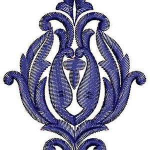 Free Hand Applique Design 23468