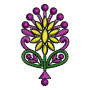 Large Applique Embroidery Design 23482