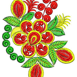 Sewing machine embroidery pattern design 23493