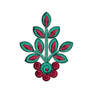 Sewing Machine Embroidery Pattern On The Fabric Design 23523