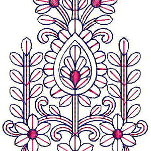 Captivate Applique Embroidery Design 23600
