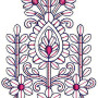 Captivate Applique Embroidery Design 23600