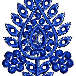 Tree Plant Applique Embroidery Design 23619