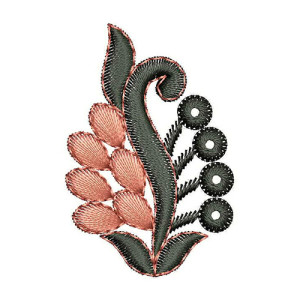 Astonishing Applique Embroidery Design 23633