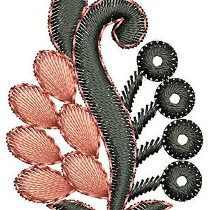 Astonishing Applique Embroidery Design 23633