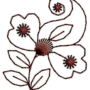 Simple Applique Design In Embroidery 23675