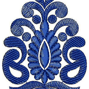Free Hand Applique Design In Embroidery 23683