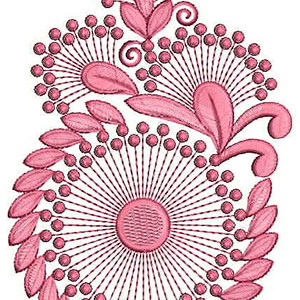 Splendid Applique Design In Embroidery 23715