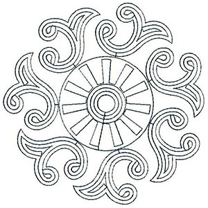 Free Chain Stitch Embroidery Designs 23749