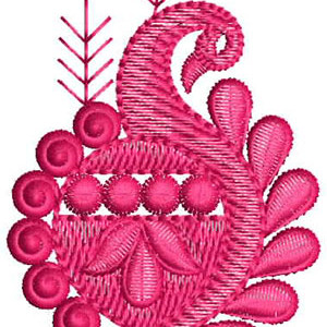 Unique Applique Embroidery Design 23776