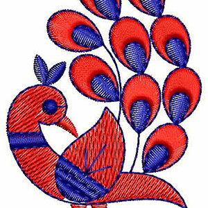 Embroidery Patterns Peacock 23784