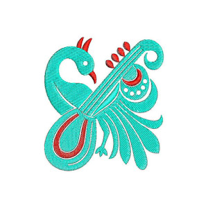 Entrancing Applique Embroidery Design 23795