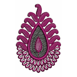 Mango Applique Embroidery Design 23838