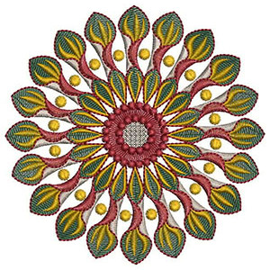 Glorious Applique Design In Embroidery 23914