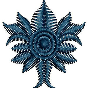 Different Flower Applique Embroidery Design 23959