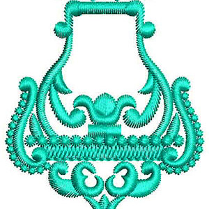 Nice Applique In Embroidery Design 23975