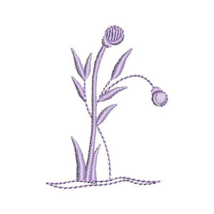 Simple Applique Design In Embroidery 23981