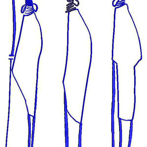 African Masai Lady Applique Design