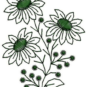 Balmy Applique Design In Embroidery 24053