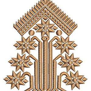 Applique For Tischdecke In Embroidery 24101