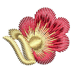 Simple Embroidery Design In Applique 24102