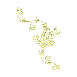 Conflicting Applique Embroidery Design 24160