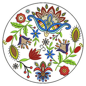 Embellish Applique Design In Embroidery 24170