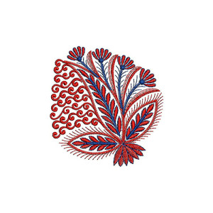 Remarkable Design In Applique Embroidery 24184