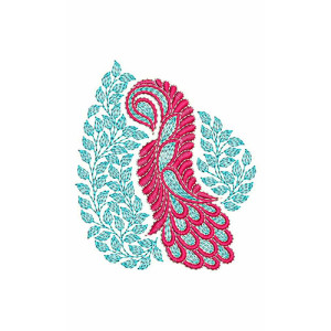 Intriguing Design In Applique Embroidery 24188