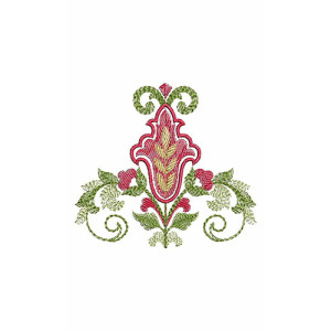 Perceptible Design In Applique Embroidery 24204