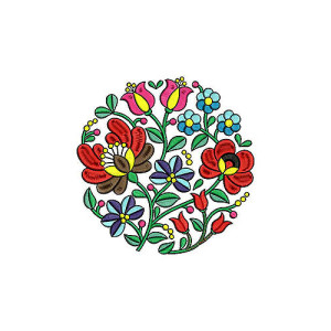 Detectable Applique Embroidery Design 24225