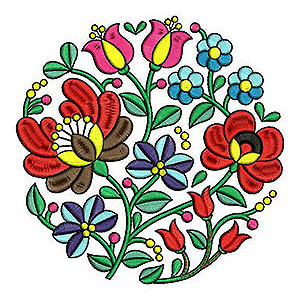 Detectable Applique Embroidery Design 24225