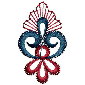 Simple Design In Applique Embroidery 24456