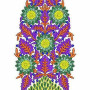 New Stitching Style Kali Embroidery Design 2459