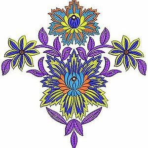 Embroidery Blouse Back Embroidery Design