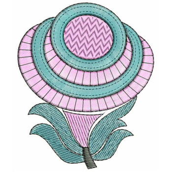 Baby Girl Dress Butta Embroidery Design 25162